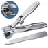 2024 Upgrade Nail Clippers for Men Thick Nails - DRMODE Large Wide Jaw Opening Toe Nail Clippers for Seniors, Heavy Duty Stainless Steel No Splash Fingernail Clipper Cutters Long Handle with Catcher - Evallys.com # #