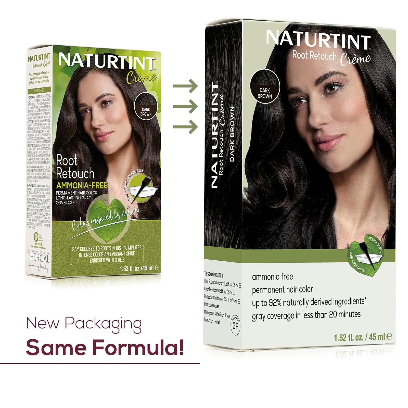 NATURTINT Dark Brown Root Retouch Ammonia Free, 1.52 FZ - Evallys.com # #