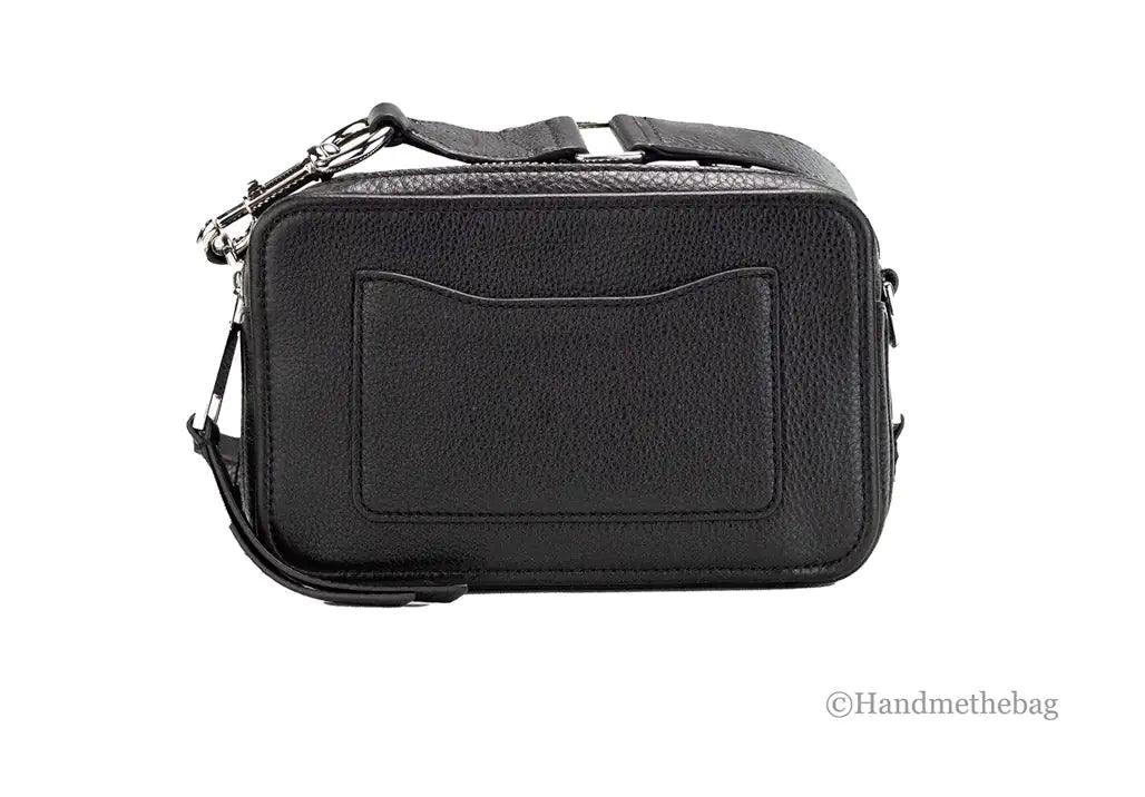 Marc Jacobs The Moto Shot 21 Black Leather Camera Bag - Evallys.com # #