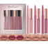 BestLand 6Pcs Matte Liquid Lipstick + Lip Liner Pens Set, One Step Lips Makeup Kits Pigment Velvety Nude Lip Stain Waterproof Long Wear Lip Gloss Make up Gift Set (Natural Allure Bundle) 6 Fl Oz (Pack of 1) Natural Allure Bundle - Evallys.com # #