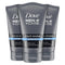 DOVE MEN + CARE Face Wash Hydrate Plus Skin Care, 5 Oz, (Pack of 3) Fragranced 5 Ounce (Pack of 3) - Evallys.com # #