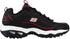 Skechers Men's Energy Afterburn 8 Wide Black/Silver/Red - Evallys.com # #
