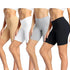 wirarpa Women's Cotton Boy Shorts Underwear Anti Chafing Soft Biker Short Plus Boy Shorts Panties 4 Pack Small 00-multicolor41-4 Pack - Evallys.com # #