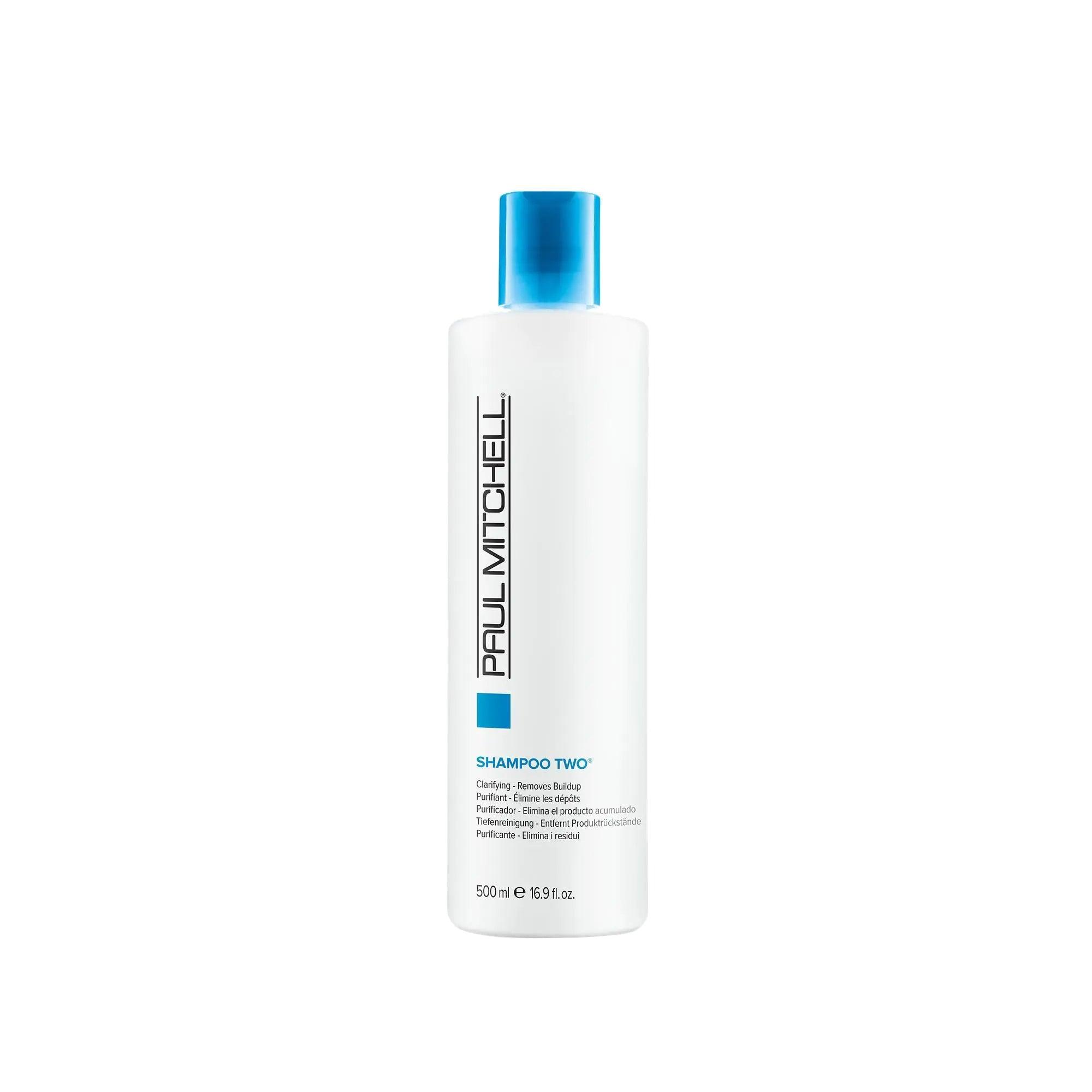 Paul Mitchell Shampoo Two, Clarifying, Removes Buildup, For All Hair Types, Especially Oily Hair, 16.9 fl. oz. - Evallys.com # #