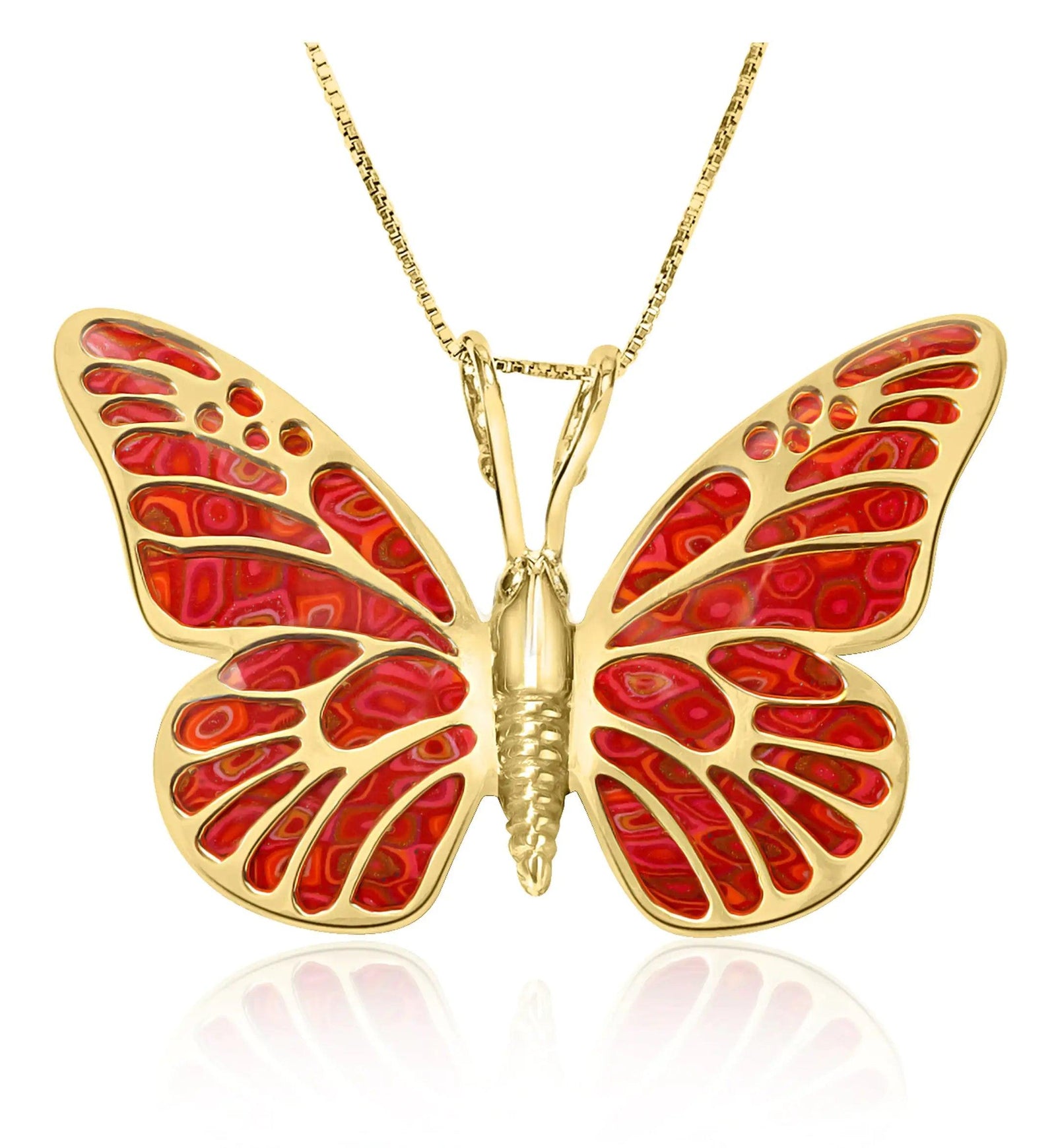 Handcrafted Butterfly Necklace - Evallys.com # #