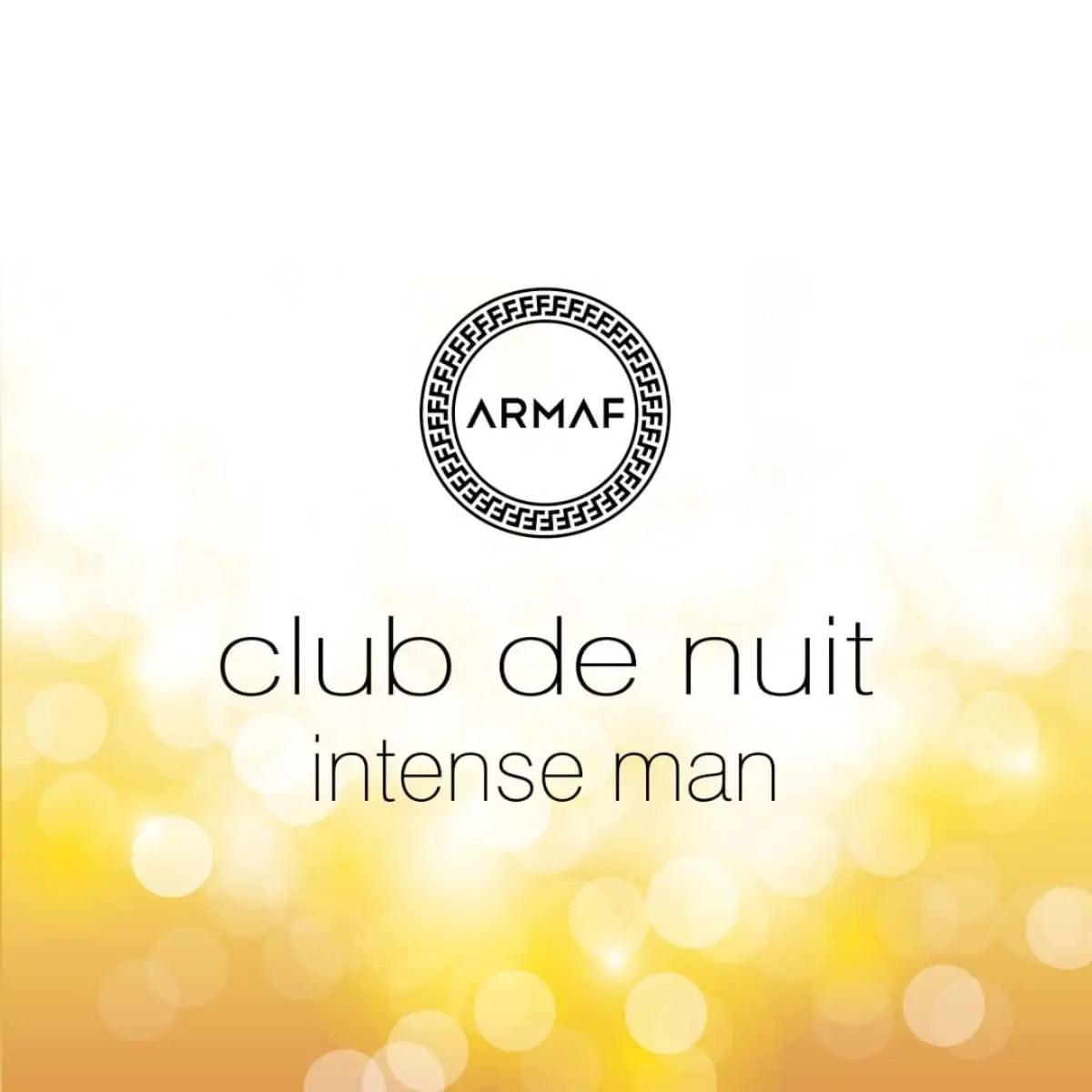 ARMAF Club De Nuit Intense Man Eau De Toilette, 3.6 Ounce, woody spicy - Evallys.com # #