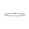 PAVOI 14K Gold Plated 3mm Cubic Zirconia Classic Tennis Bracelet | Gold Bracelets for Women | Size 6.5-7.5 Inch 7 Inches White Gold - Evallys.com # #