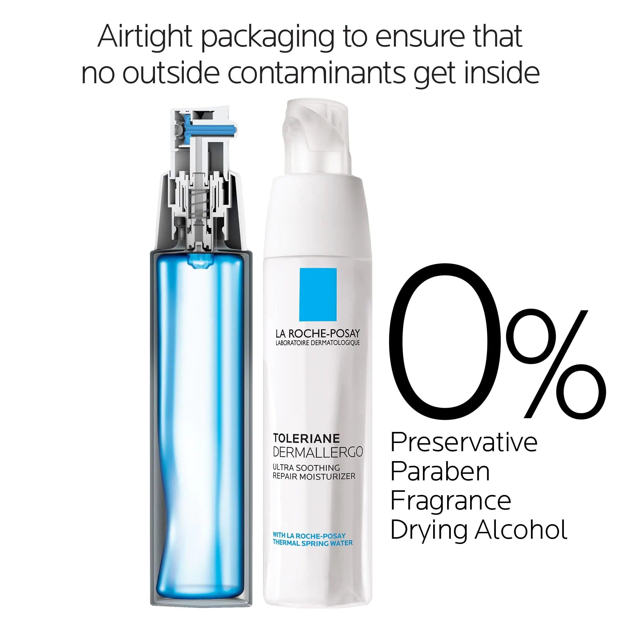 La Roche-Posay Toleriane Dermallergo Ultra Soothing Repair Face Moisturizer for Sensitive Skin, Gentle Moisturizing Face Cream for Dry Skin, Packaging May Vary, Formerly Toleriane Ultra - Evallys.com # #