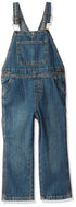 Wrangler Authentics Boys' Classic Denim Overall 5T Aged Indigo - Evallys.com # #