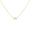 Glimmerst Initial Heart Necklace,18K Gold Plated Stainless Steel Tiny Heart Letter Necklace Personalized Monogram Name Necklace for Women R - Evallys.com # #