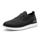 Bruno Marc Men's KnitFlex Craft Mesh Oxfords Sneakers Casual Dress Lace-Up Lightweight Walking Shoes 12 7-black - Evallys.com