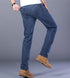Blue Men's Stretch Jeans, Black Denim Trousers, Fashion Slim Casual Pants Asian Size 28-40 - Evallys.com
