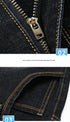 Blue Men's Stretch Jeans, Black Denim Trousers, Fashion Slim Casual Pants Asian Size 28-40 - Evallys.com