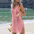 Sarong Beach Wrap Bikini Cover-Up Women Crochet Swimwear Dress - Evallys.com