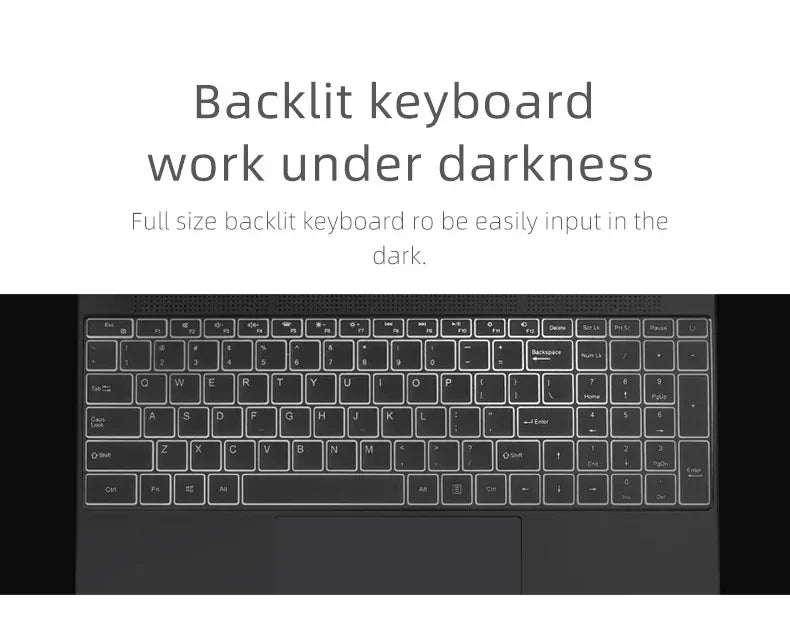 Big discount Notebook Windows 10 11 Ram 16GB Rom 256GB 512GB 1TB 2TB SSD Computer 2.4G/5.0G Wifi Bluetooth Intel N5095 Laptop - Evallys.com