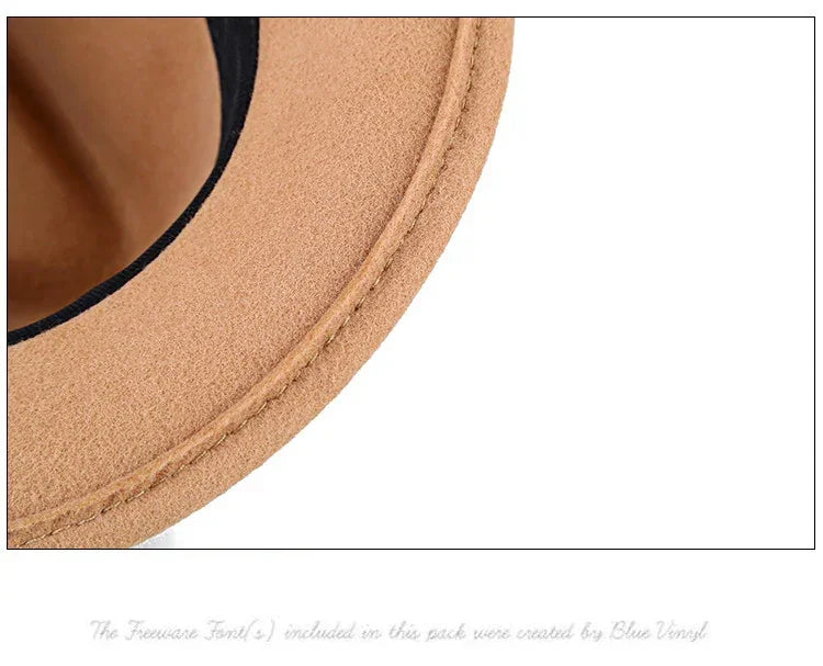 Men's Wool Fedora Hat – Winter Warm Felt Jazz Cap for Parties - Evallys.com
