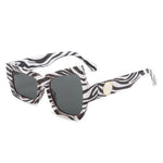Men Punk Sunglasses Luxury Brand Designer Steampunk Geometry Polygon Sun Glasses Women UV400 Driving Square Shade Unique Eyewear - Evallys.com