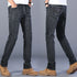 Blue Men's Stretch Jeans, Black Denim Trousers, Fashion Slim Casual Pants Asian Size 28-40 - Evallys.com