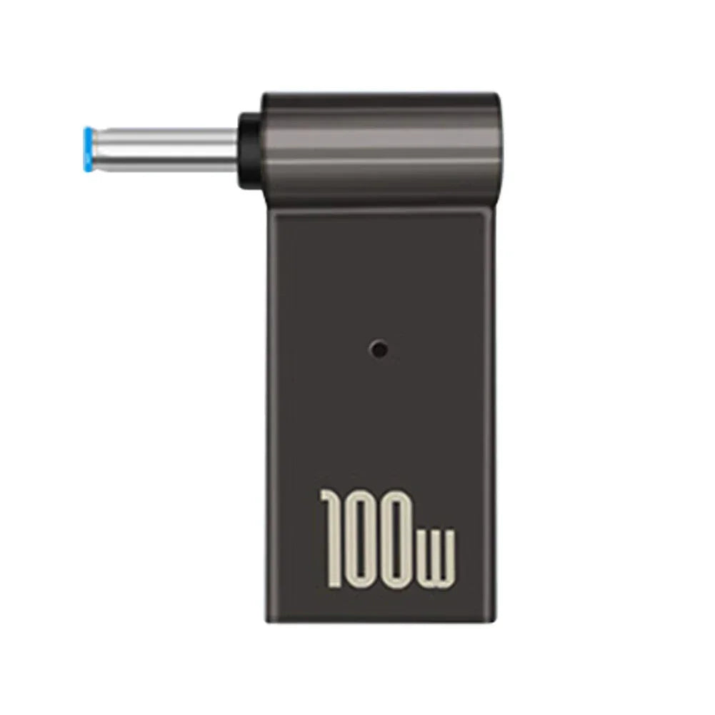 PD 100W Laptop Power Adapter Connector Type C Laptop Power Adapter Connector Plug Type C Female to DC Male Jack Plug for HP Dell - Evallys.com