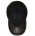 Men’s Real Leather Earflap Baseball Cap – Winter Cowhide Hat - Evallys.com