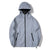 NEW SIZE Night Reflective Jackets Double Fabric Windbreaker Hooded Jacket Men Hip Hop Dancer Waterproof Zipper Coats Outwear - Evallys.com