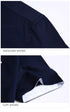 TFETTER Summer Business Shirt Men Short Sleeves Button Up Shirt Turn-down Collar Casual Shirts Mens Clothing Plus Size 5XL - Evallys.com
