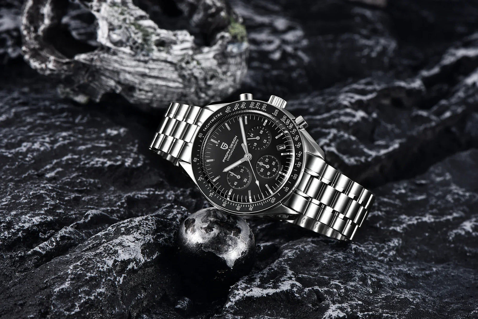 PAGANI DESIGN 2024 New Men's Watches Top Luxury Quartz Watch For Men Auto Date Speed Chronograph AR Sapphire Mirror Wrist watch - Evallys.com