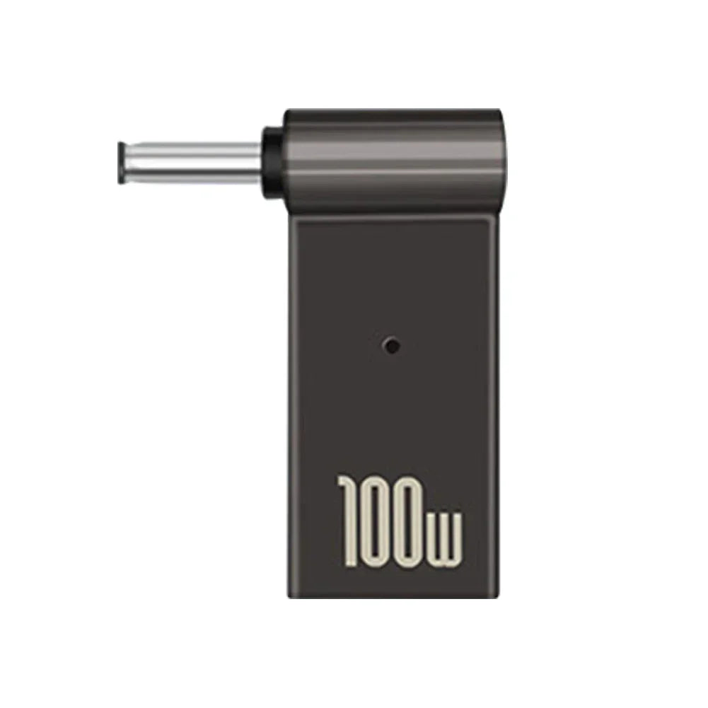 PD 100W Laptop Power Adapter Connector Type C Laptop Power Adapter Connector Plug Type C Female to DC Male Jack Plug for HP Dell - Evallys.com