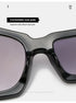 Men Punk Sunglasses Luxury Brand Designer Steampunk Geometry Polygon Sun Glasses Women UV400 Driving Square Shade Unique Eyewear - Evallys.com