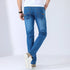 Blue Men's Stretch Jeans, Black Denim Trousers, Fashion Slim Casual Pants Asian Size 28-40 - Evallys.com
