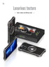 Carbon Fiber Lens Protection Phone Case for iPhone 14 Plus 12 13 Pro Max Mini Compatible with MagSafe Metal Bumpers Cover - Evallys.com