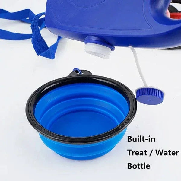 6-in-1 Multifunctional Dog Leash – Water Bottle, Bowl, Poop Bags & More for Outdoor Walks - Evallys.com # #