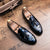 Handmade Fashion Tassel Loafers Black Bottom Leather Gentleman Fashion Stress Shoes Men Business Driving Shoes - Evallys.com