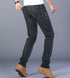 Blue Men's Stretch Jeans, Black Denim Trousers, Fashion Slim Casual Pants Asian Size 28-40 - Evallys.com