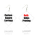 SOMESOOR Madras & Plaid Fabric Design Wooden Drop Earrings Afro Ethnic Headwrap Pattern Print Ear Dangle Jewelry For Women Gifts - Evallys.com