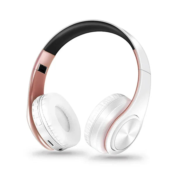 HIFI Stereo Earphones Bluetooth Headphone Music Headset FM and Support SD Card with Mic for Mobile Xiaomi Iphone Sumsamg Tablet - Evallys.com