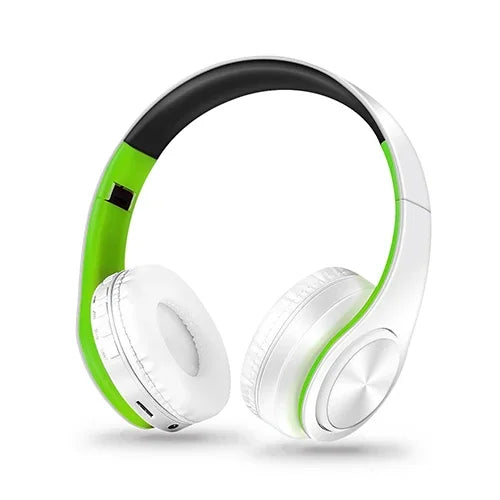 HIFI Stereo Earphones Bluetooth Headphone Music Headset FM and Support SD Card with Mic for Mobile Xiaomi Iphone Sumsamg Tablet - Evallys.com