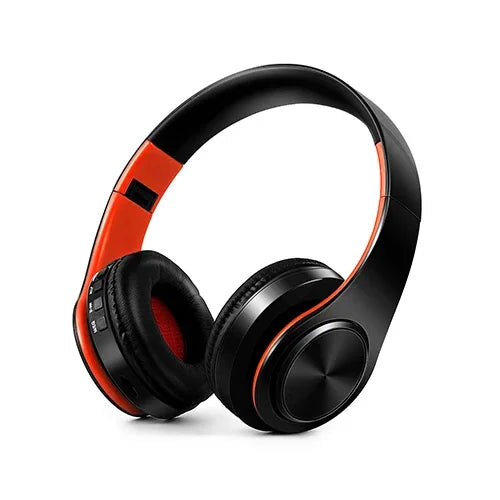 HIFI Stereo Earphones Bluetooth Headphone Music Headset FM and Support SD Card with Mic for Mobile Xiaomi Iphone Sumsamg Tablet - Evallys.com
