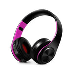 HIFI Stereo Earphones Bluetooth Headphone Music Headset FM and Support SD Card with Mic for Mobile Xiaomi Iphone Sumsamg Tablet - Evallys.com
