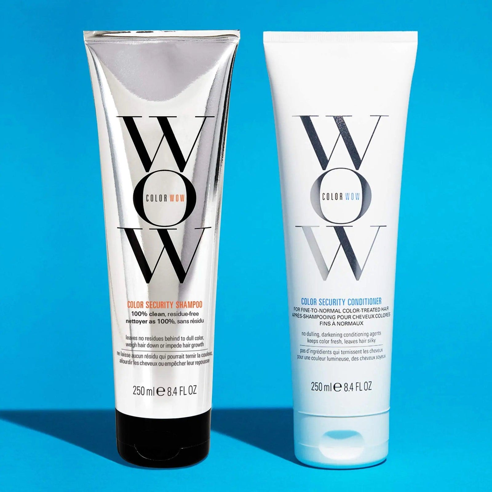 COLOR WOW Color Security Shampoo and Conditioner Duo Set – for Fine to Normal Hair | Cruelty-Free, Vegan | Achieve Super Glossy, Hydrated Hair - Evallys.com