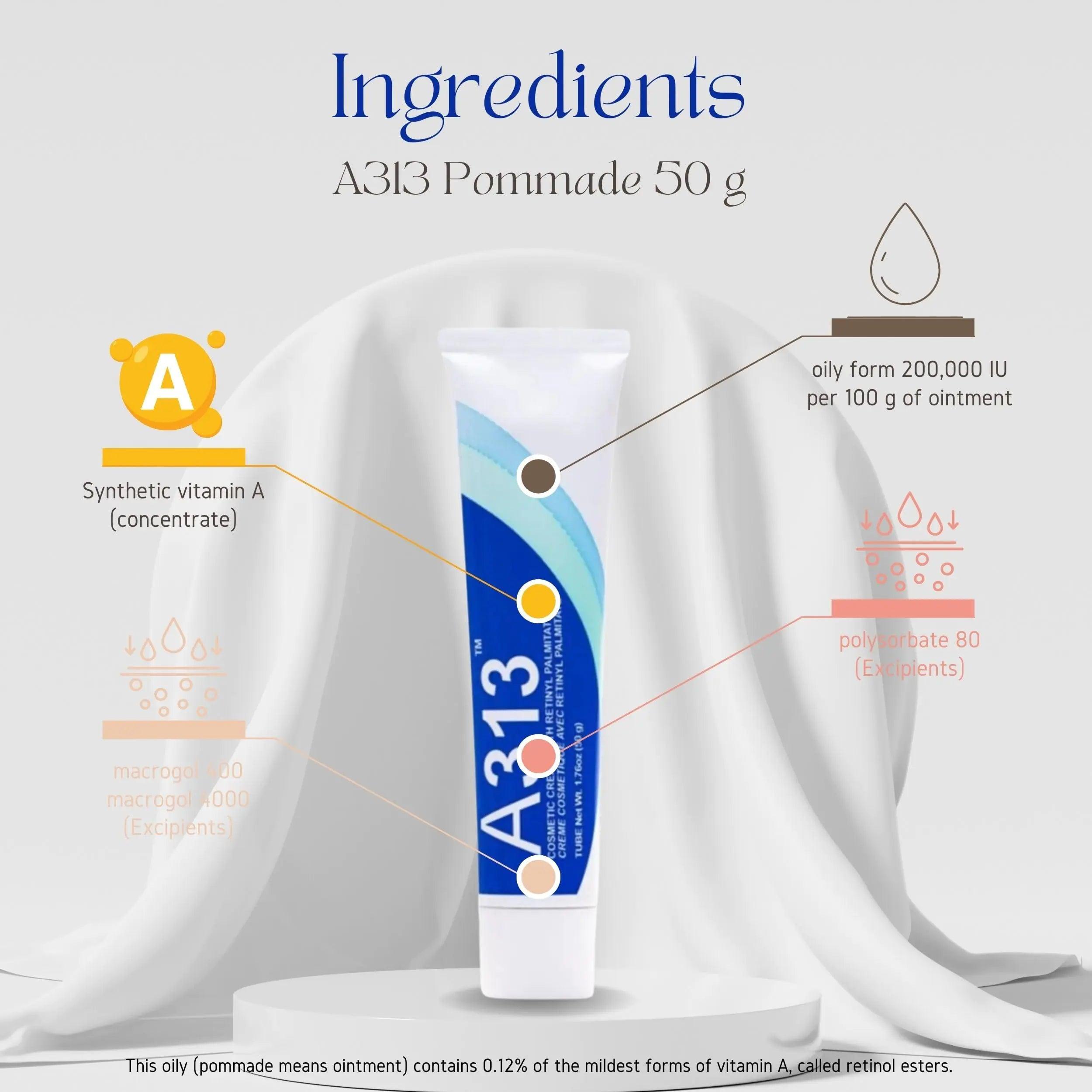 A313 Retinol Pommade Anti Aging Night Cream , The pore cleansing skin cream a313 - Evallys.com # #