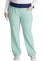 Iflex Scrubs for Women, Yoga-Inspired Knit Waistband Scrub Pants CK002 XX-Large Plus Petite Soft Sea - Evallys.com # #