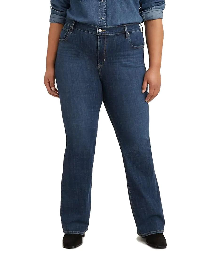 Levi's Women's 725 High Rise Bootcut Jeans (Also Available in Plus) Plus Size 39 Plus Lapis Dark Horse - Evallys.com # #