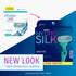 Schick Hydro Silk Sensitive Razor Blade Refills, 6 Count | 5-Blade Sensitive Skin Razors for Women | Womens Razor Refills for Sensitive Skin 6 Count (Pack of 1) - Evallys.com # #