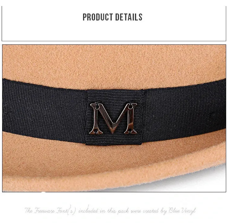 Men's Wool Fedora Hat – Winter Warm Felt Jazz Cap for Parties - Evallys.com