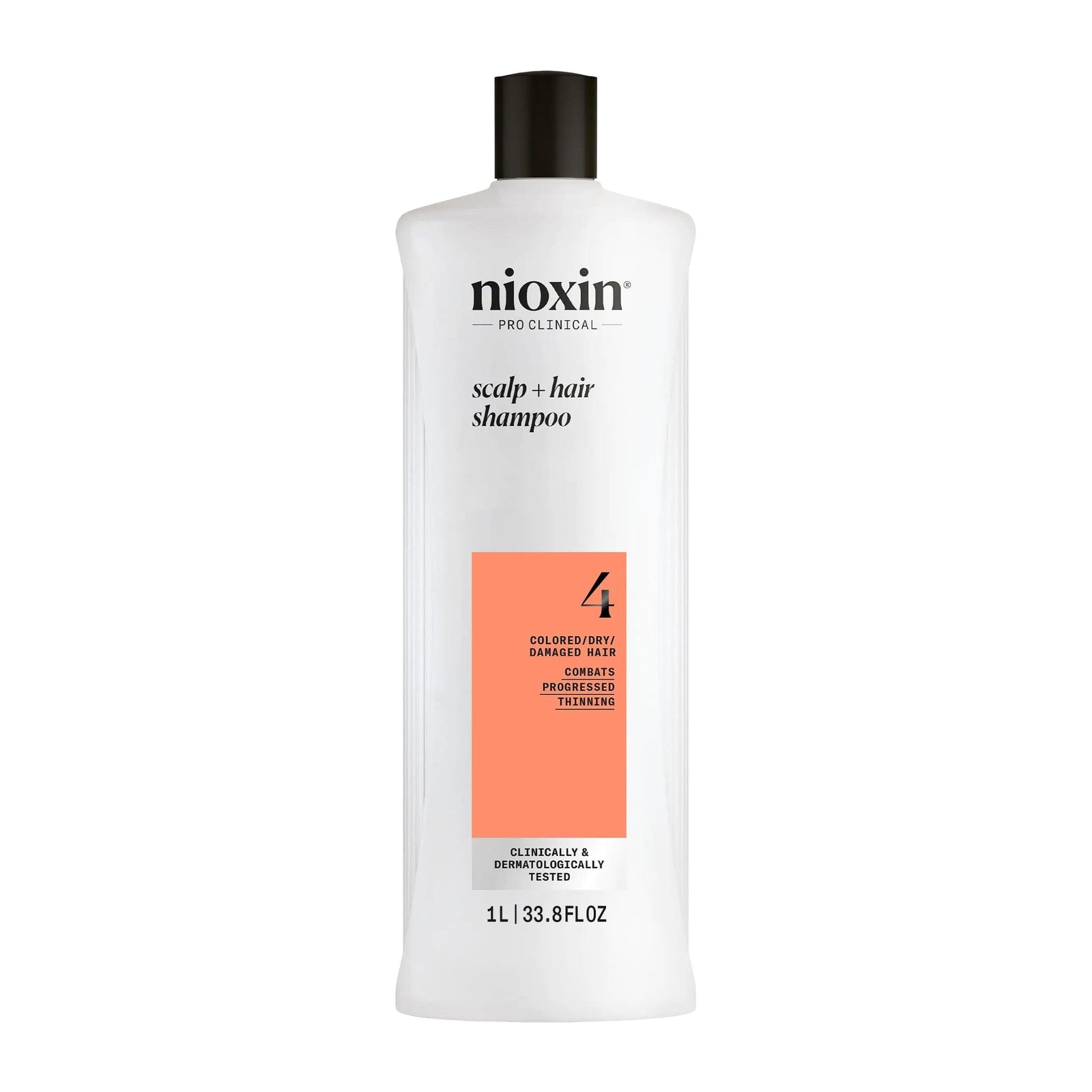 Nioxin System 4, Cleansing Shampoo With Peppermint Oil, Treats Sensitive Scalp & Provides Moisture, For Color Treated Hair with Progressed Thinning, Various Sizes 2.11 Pound (Pack of 1) - Evallys.com # #