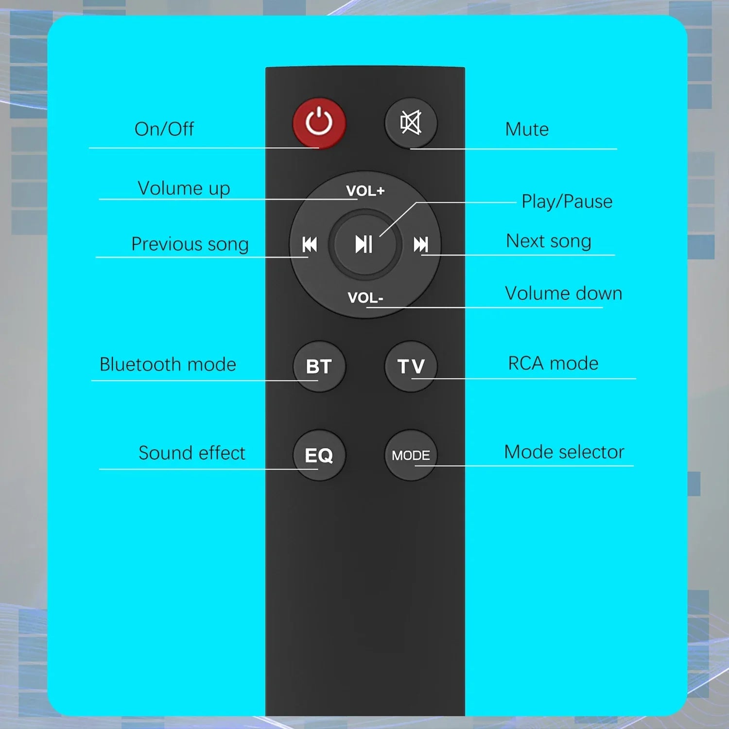 2024 Soundbar Sound Wireless Bluetooth Car Computer Speaker Stereo Tv Home Theater Sombar For 3.5mm Output PC - Evallys.com