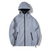 NEW SIZE Night Reflective Jackets Double Fabric Windbreaker Hooded Jacket Men Hip Hop Dancer Waterproof Zipper Coats Outwear - Evallys.com