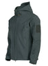 Military Shark Skin Soft Shell Jackets Men Tactical Windproof Waterproof jacket men Army Combat Jackets Mens Hooded Bomber Coats - Evallys.com