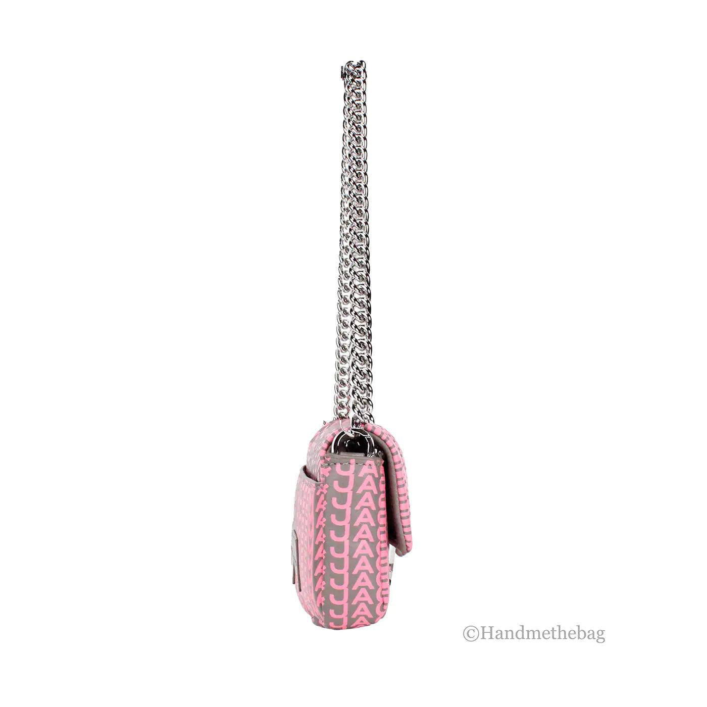 Marc Jacobs The Monogram Leather J Marc Mini Shoulder Bag - Evallys.com